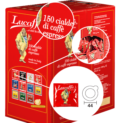 Lucaffe classic - kafa cialde box