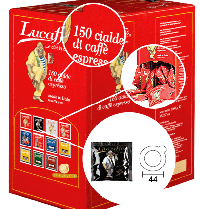 Lucaffe Mr. Exclusive - coffee pods