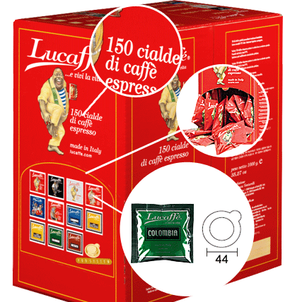 Lucaffe Colombia - coffee pods